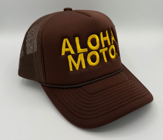 ALOHA MOTO Trucker Hat - Limited Edition Drop