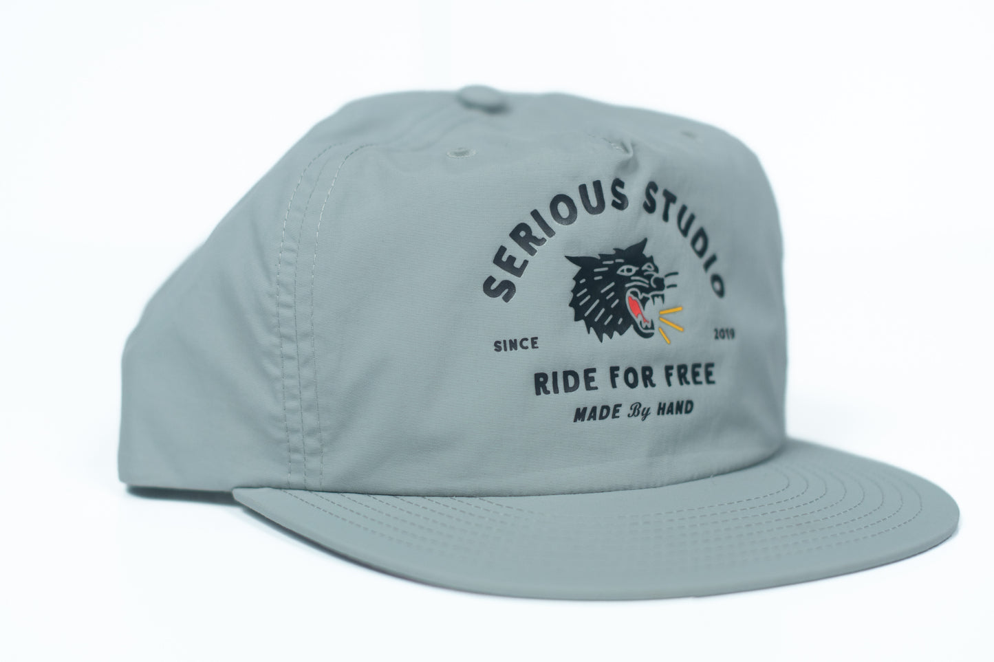 SERIOUS STUDIO CAMPING WOLF HAT - GRAY