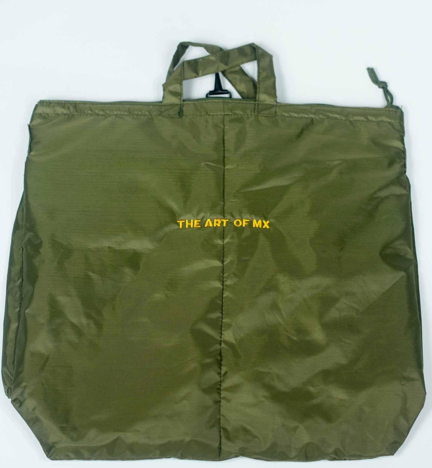 SERIOUS STUDIO HELMET BAG - GREEN / GOLD